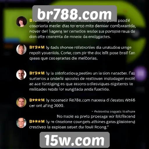Feedback dos usuários sobre a experiência no br788.com